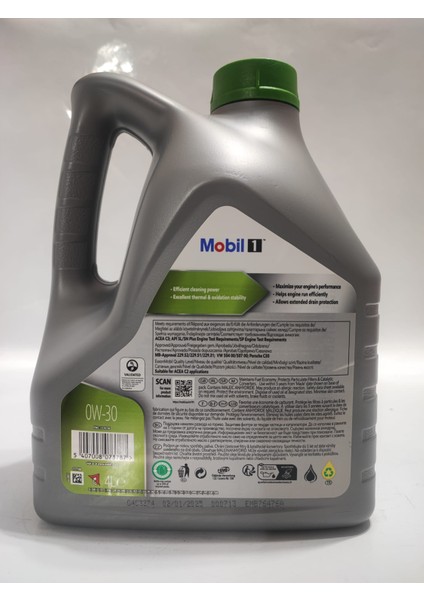 1 Esp 0W-30 Tam Sentetik Motor Yağı 4 Litre Üretim : 2025 fiyatları