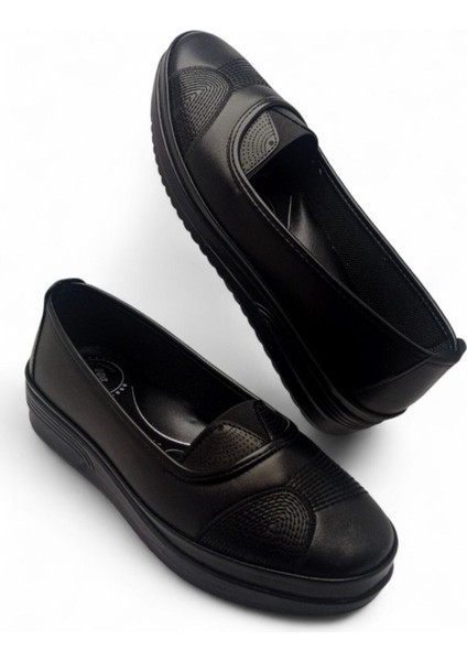 Kadın Günlük Klasik Rahat Kaymaz Taban Ortopedik Babet Anne Ayakkabısı fiyatları