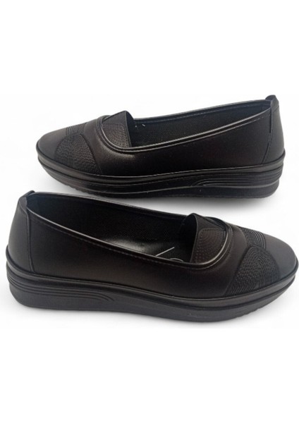 Kadın Günlük Klasik Rahat Kaymaz Taban Ortopedik Babet Anne Ayakkabısı