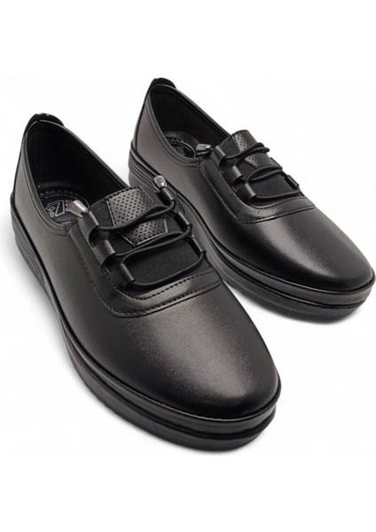 Kadın Günlük Klasik Rahat Kaymaz Taban Ortopedik Babet Anne Ayakkabısı indirimleri