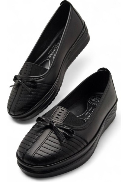 Kadın Günlük Klasik Rahat Kaymaz Taban Ortopedik Babet Anne Ayakkabısı modelleri