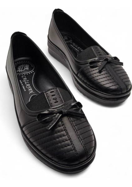 Kadın Günlük Klasik Rahat Kaymaz Taban Ortopedik Babet Anne Ayakkabısı fırsatları