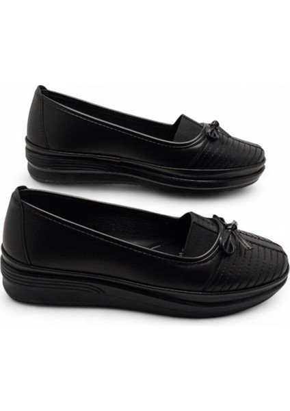 Kadın Günlük Klasik Rahat Kaymaz Taban Ortopedik Babet Anne Ayakkabısı indirimleri