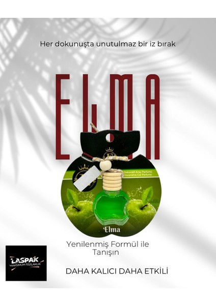 Elma Rahatlatıcı Refah Uzun Kalıcı Araç Kokusu 8 ml