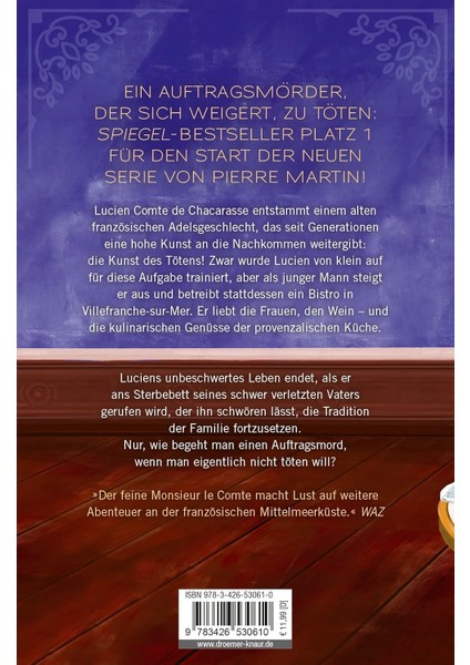 Monsieur Le Comte Und Die Kunst Des Tötens fiyatları