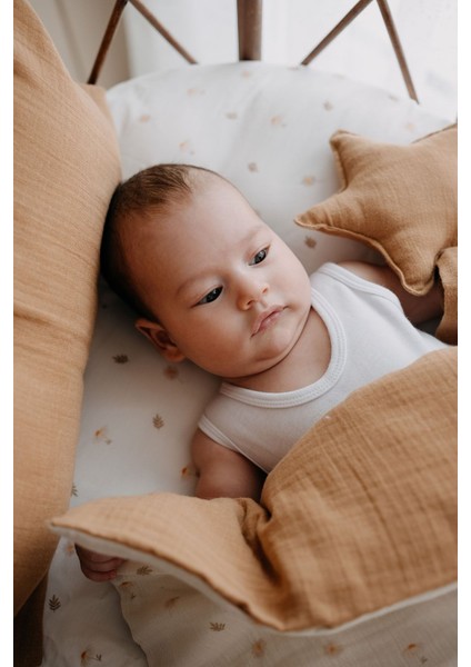 Park Yatak Müslin Nevresim Takımı (80X110) | Daisy Leaves indirimleri