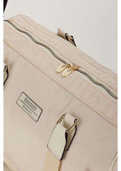 Bondit Hafif Kumaş Alaçatı Modeli Anne Bebek Çantası Bebek Bakım Çantası