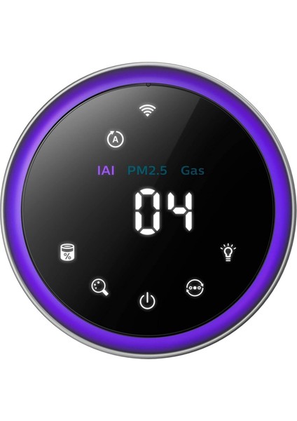 AC3033 Hava Temizleyici, 10.4 Kg, 104 M2 Ortam Temizliği, Gri/beyaz Evcil Hayvan Tüyü, Toz, Virüs ve Kötü Koku Yok Eder