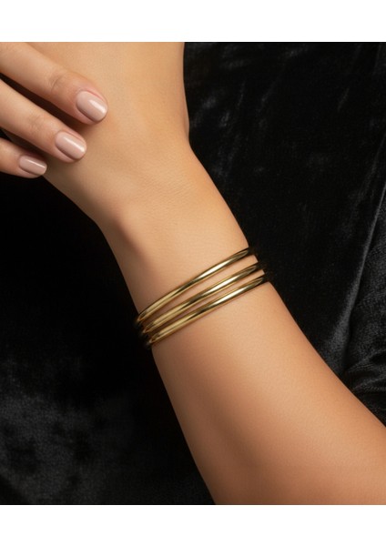 3'lü Ajda Çelik Bombe Bilezik fiyatları