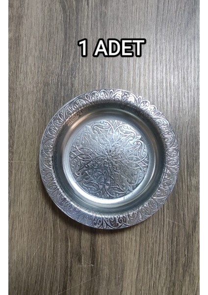 13 cm Otantik Desenli Krom Çelik Meze Tabağı fiyatları
