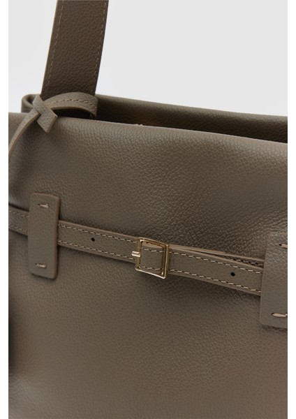 Suvea Vizon Hakiki Deri Omuz Çantası fırsatları