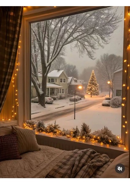 Dekoratif LED 10 Metre Animasyonlu Yılbaşı Süs Ip LED Işık