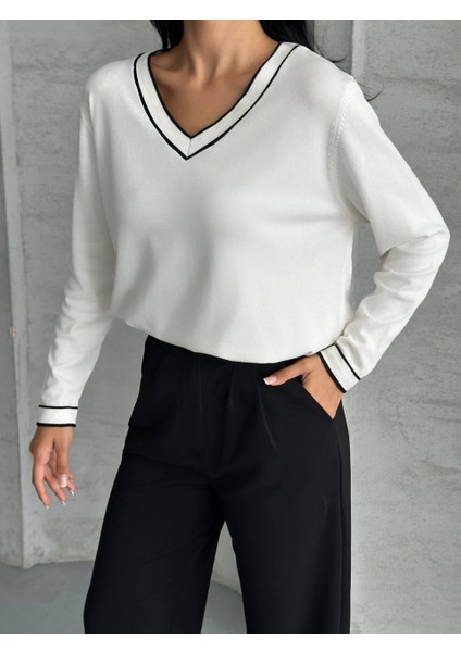 V Yaka Triko Kazak fiyatları