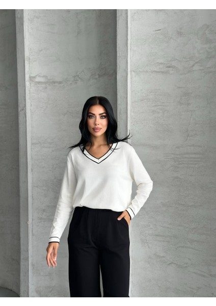 V Yaka Triko Kazak modelleri