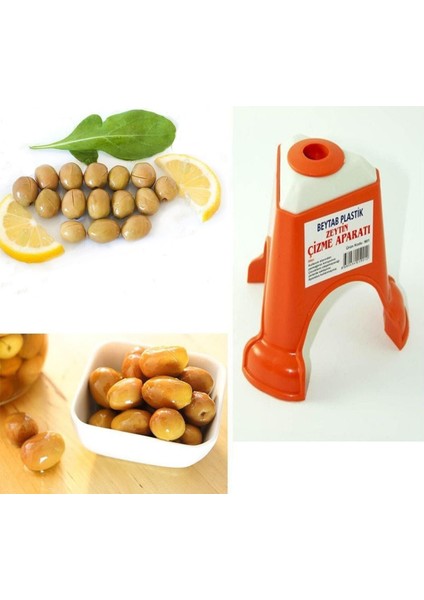 Kolay Zeytin Dilme Çizme Aparatı Pratik Kolay Zeytin Çizici Alet (5332) indirimleri