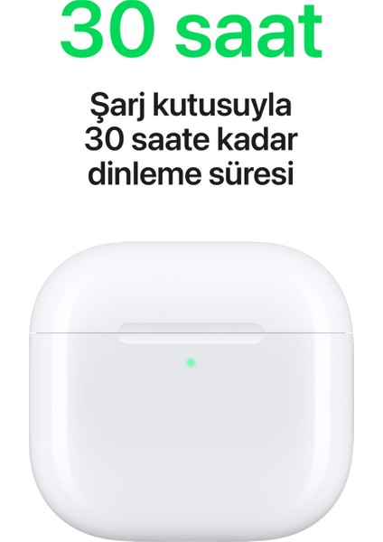 Airpods 4- Aktif Gürültü Önleme Özellikli (MXP93TU/A) - Outlet indirimleri