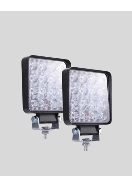 16 LED Beyaz Işık Far | Uzun Ömürlü, Enerji Verimli, Geniş Aydınlatma Açısı modelleri