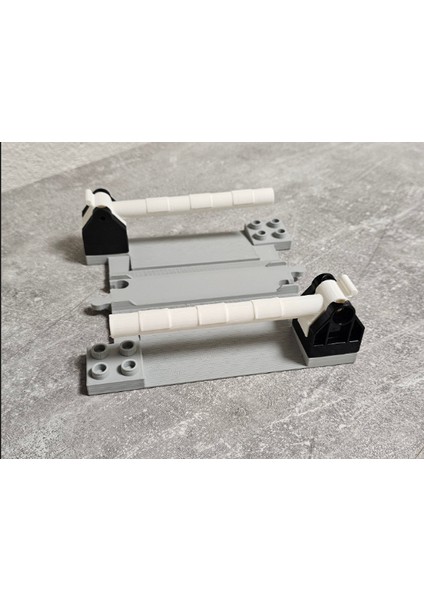 Demir Yolu Geçişi Barikat Yapı Blok Uyumlu | 3D Yazıcı Üretimi | Demir Yolu Geçişi Barikat