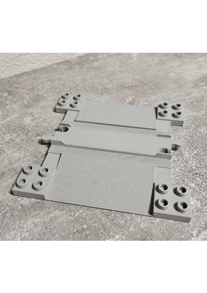 Demir Yolu Geçişi Barikat Yapı Blok Uyumlu | 3D Yazıcı Üretimi | Demir Yolu Geçişi Barikat modelleri