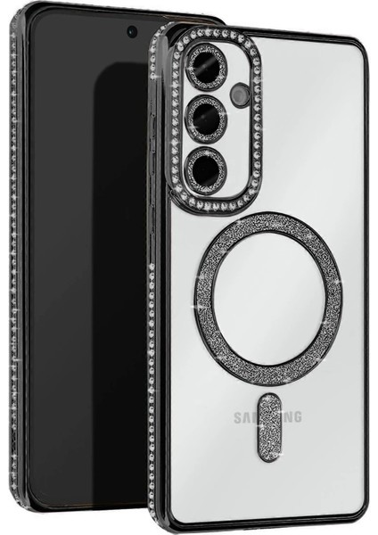 Xmpdby Newface Samsung Galaxy A16 5g Joke Simli Magneticsafe Kılıf - Siyah