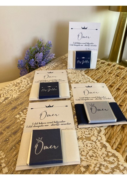 usece Kişiye Özel Bebek-Nikah-Söz-Özel Günler Çikolatası-40 Adet-Kutusuz