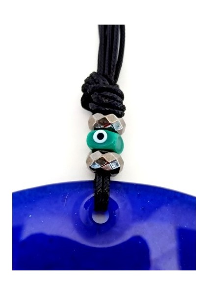 Mavi Cam Nazar Boncuklu 20 Santimetre El Yapımı Duvar Süsü fiyatları