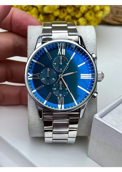 Gümüş Renk Çelik Kordon Unisex Kol Saati fırsatları