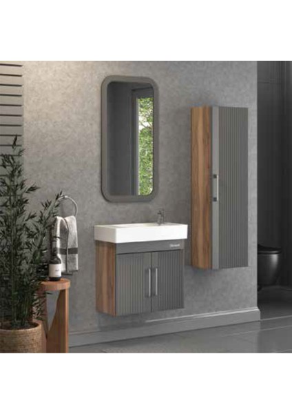 Area Banyo Dolabı 50 cm (Boy Dolabı Dahil Değildir.)