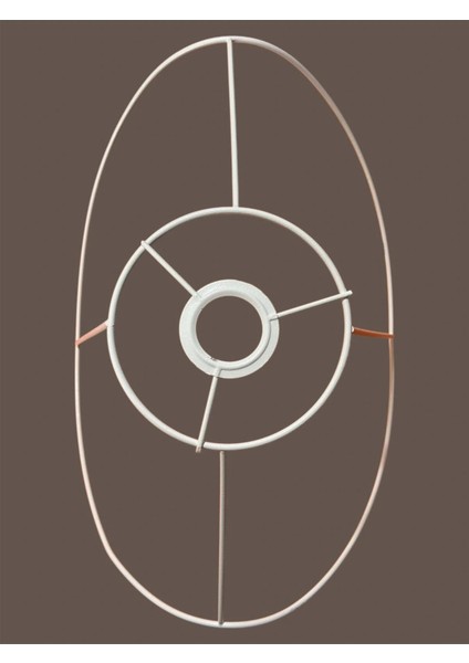 Yaprak Avize Teli , Iskeleti (Orta Boy 44X31 Cm) Beyaz Statik Boyalı (Duy Takımı Dahil) indirimleri