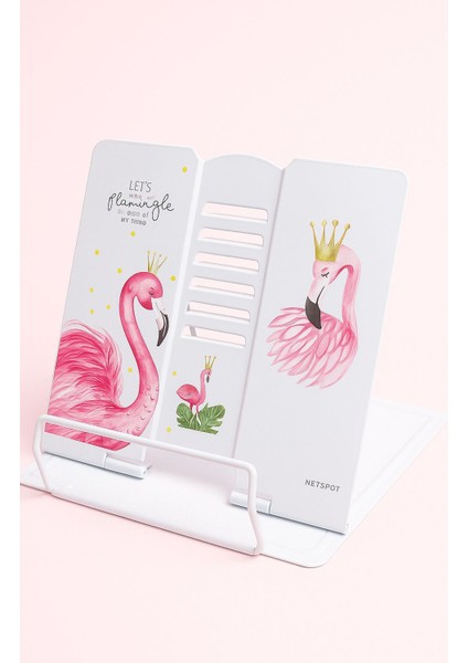 Metal Kitap Okuma Standı