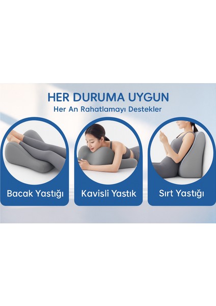Gebelik Destek Yastığı - Gelişmiş Konfor ve Yakınlık Için Ergonomik Tasarım Çiftler Için Doğurganlık Destek Yastığı