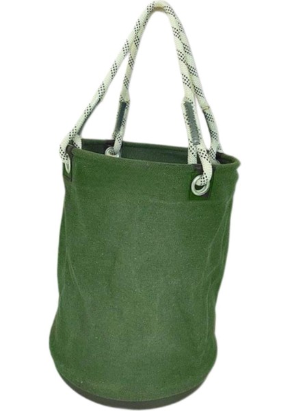 Pp Tabanı ile I Katlanabilir Kullanılabilir Yuvarlak Çantası Yeşil (Yurt Dışından) fırsatları