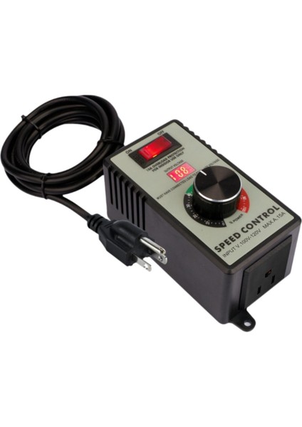 Hız Regülatörü Hız Ayarlayıcı 100V-120V Taşınabilir Hafif Değişken LED Ekran Hız Kontrol Cihazı Fan Hız Ayarı (Yurt Dışından) fiyatları