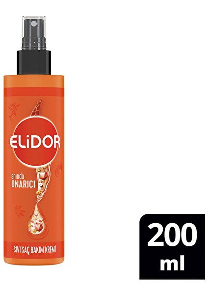 3 Adet Elidor Anında Onarıcı Sıvı Saç Bakım Kremi 200 ml