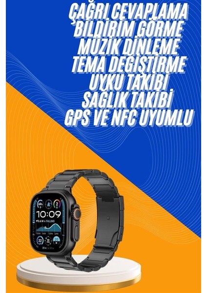 Akıllı Saat 3 Kordonlu Waterproof Adımsayar Titreşim ve Gps Özelliği - EMY5323-9828