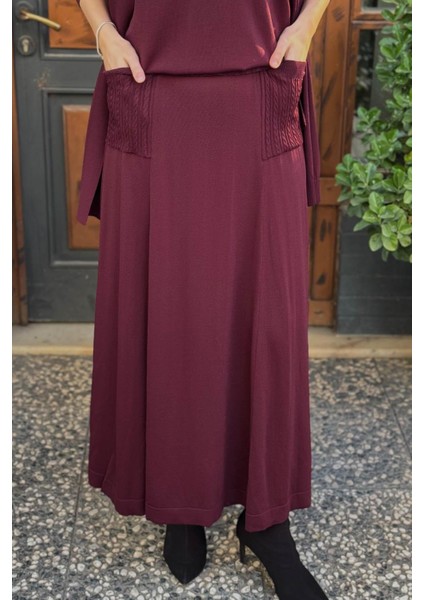 Triko Etek T26PF-2004 Bordo