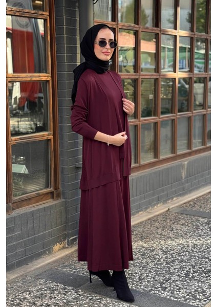 Triko Etek T26PF-2004 Bordo modelleri