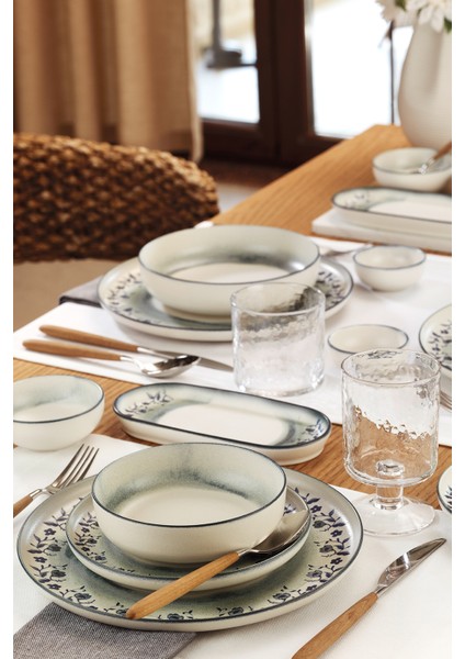 Indigo Bloom 30 Parça 6 Kişilik Yemek Takımı fiyatları