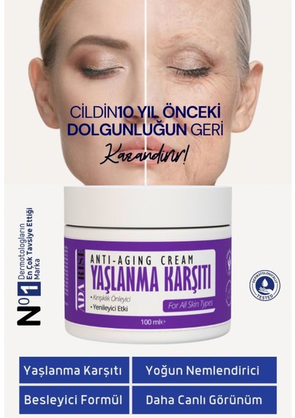 Yaşlanma Ve Kırısıklık Karşıtı Krem - Antı-agıng Cream 100 ml fiyatları