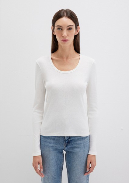 2'li Uzun Kollu Basic Tişört 1613519-90891