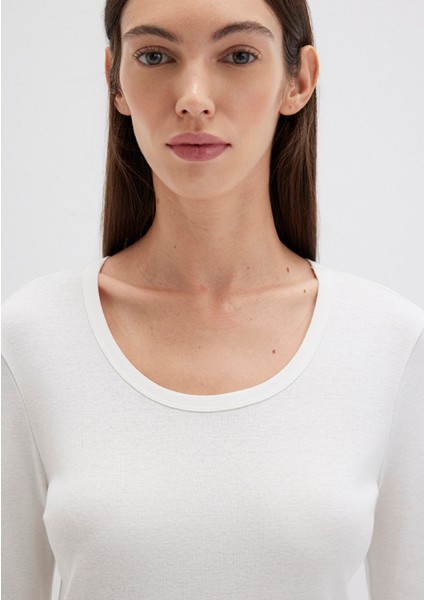 2'li Uzun Kollu Basic Tişört 1613519-90891