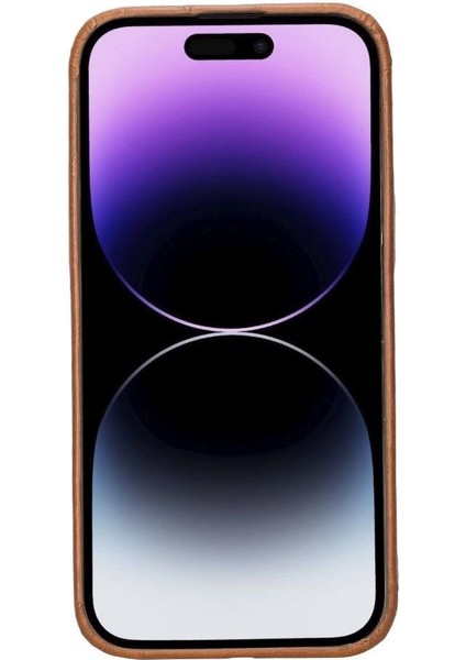 Apple iPhone 14 Pro Max Uyumlu Deri Arka Kapak Rock RST2E fırsatları