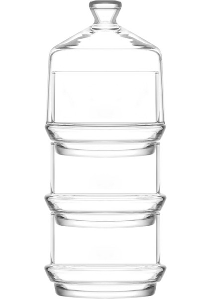 Berry 3 Katlı Şekerlik 710 cc 2 Adet