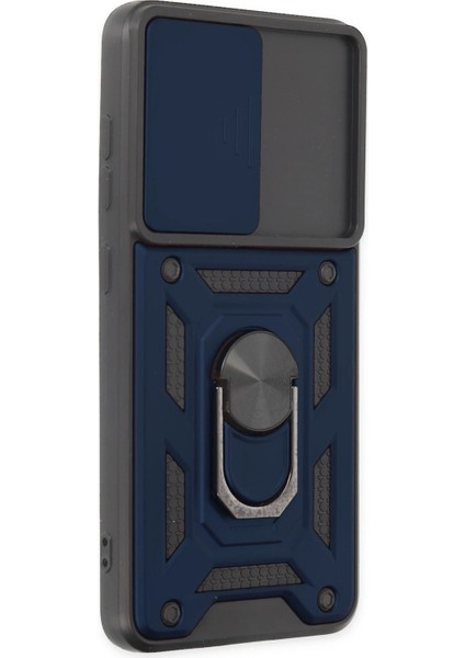 Rdbydn Newface Samsung Galaxy S21 Fe Kılıf Pars Lens Yüzüklü Silikon - Lacivert fiyatları