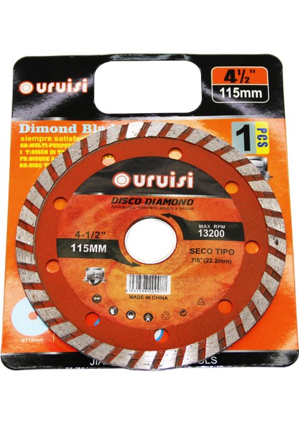 1/2 Inç 115MM Mermer Kesici Disk TY-156 (5067)