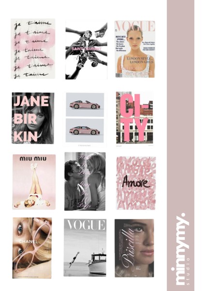 Tiny Frames Collection Sticker, Çıkartma, Ajanda, Günlük, Planlayıcı, Bullet Journal ,scrapbook