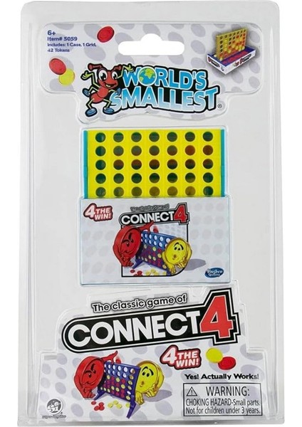 World's Smallest Connect 4