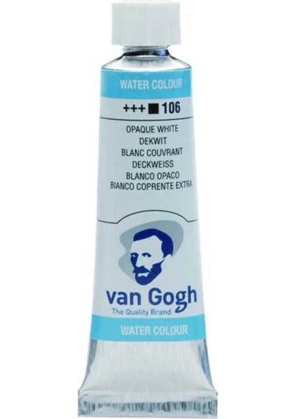 Van Gogh 10 Ml. Tüp Sulu Boya 106 Opaque White