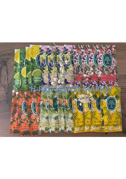 6 Çeşit Islak Mendil 100 Adet (H-Pro Hijyen)