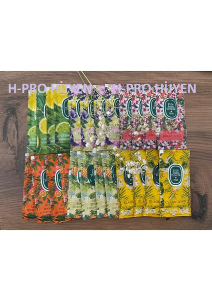 6 Çeşit Islak Mendil 100 Adet (H-Pro Hijyen) fiyatları